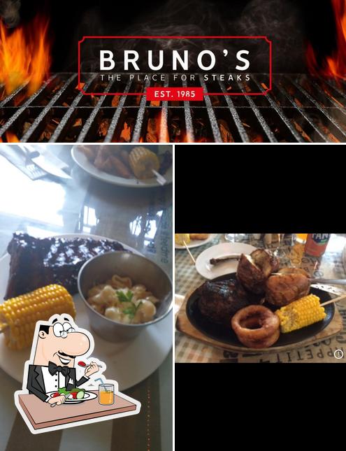 Food at Bruno's Restaurant Ajijic