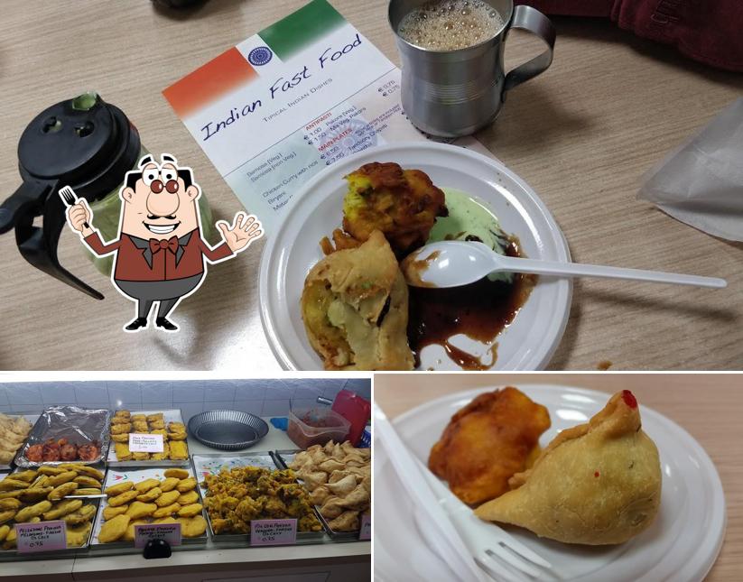 Еда в "Janta - Indian Fast Food"