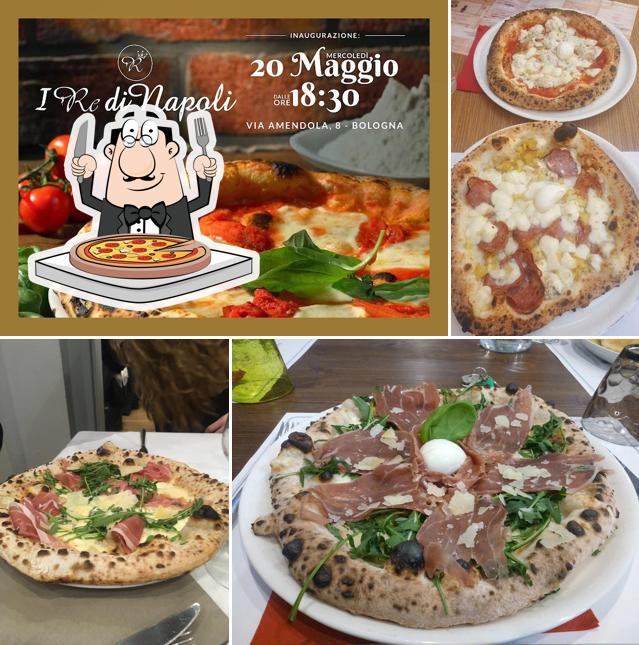 Scegli una pizza a Il Re Di Napoli
