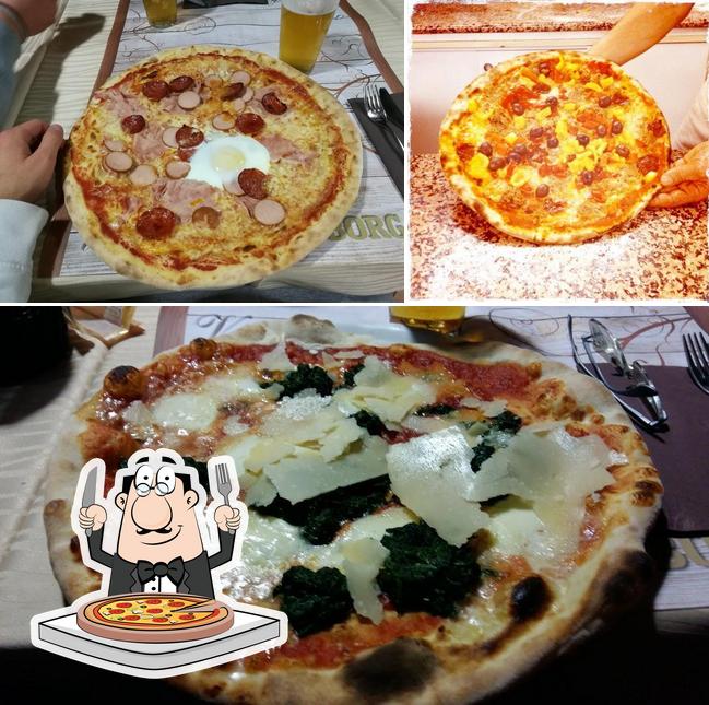 Choisissez des pizzas à Voglia di