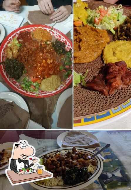 Food at Red Sea Ethiopian and Eritrean Cuisine
