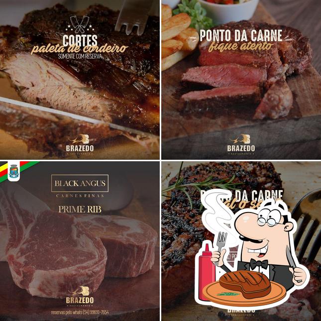Pick meat meals at BraZedo