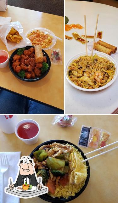 Food at China King