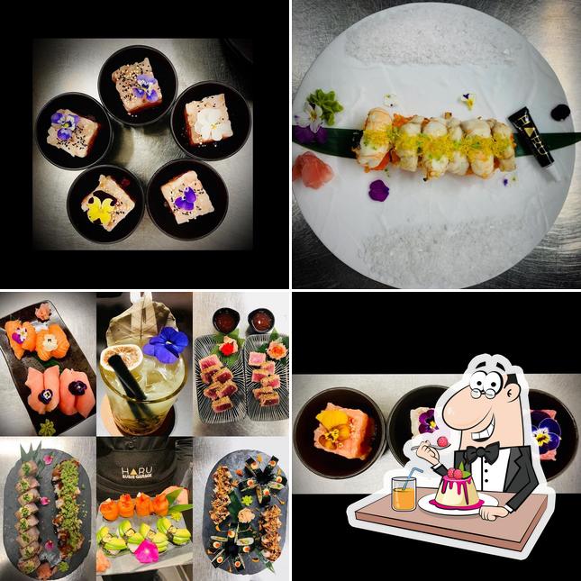 Haru Sushi Garage offers a selection of desserts
