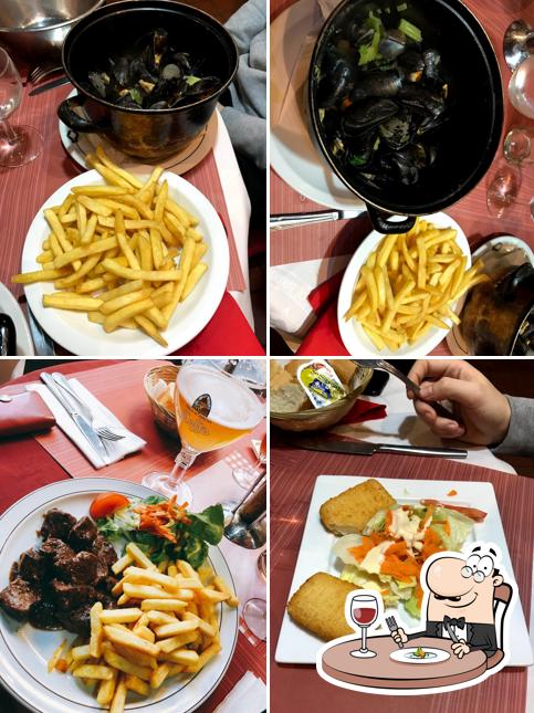 Еда в "Le Marin"