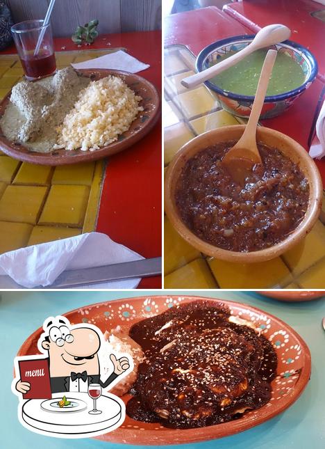 Еда в "Mesón de los Ángeles"