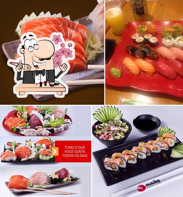 Закажите различные виды суши