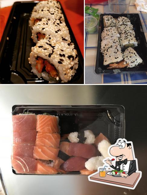Comida en Nogitaro Sushi