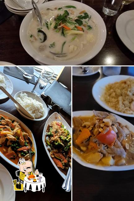 Еда в "Sukhothai Restaurant"