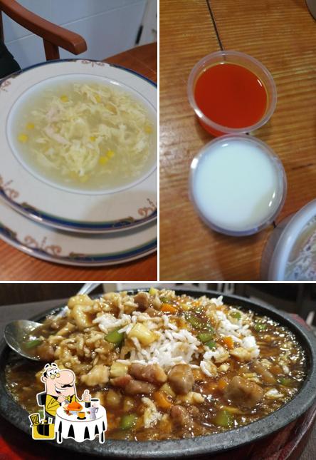 Comida en Restaurante Asiatico Zhen Bao