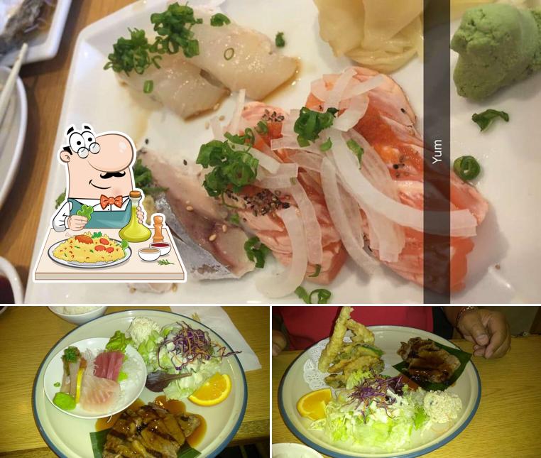 Еда в "Yashima Restaurant"