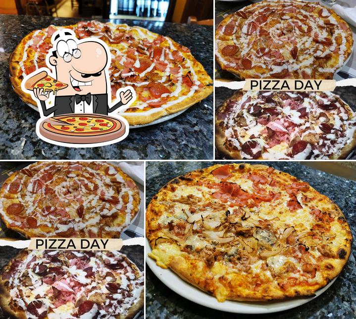 En BarcaPizza, puedes probar una pizza