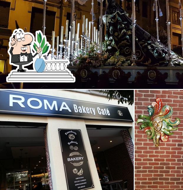 The exterior of Roma Bakery Café