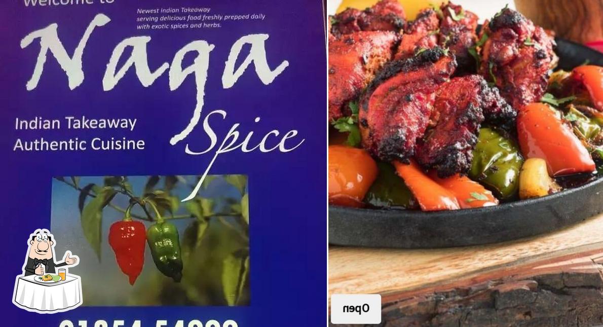 Блюда в "Naga Spice Indian Takeaway"