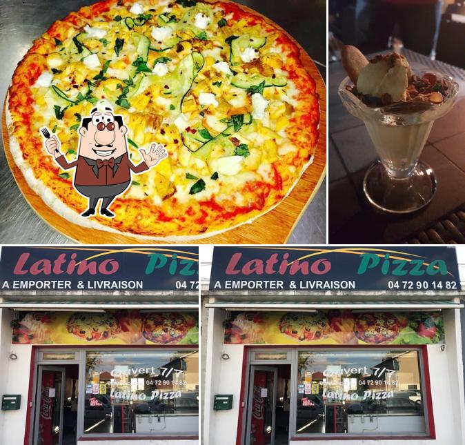 Еда в "Latino Pizza"