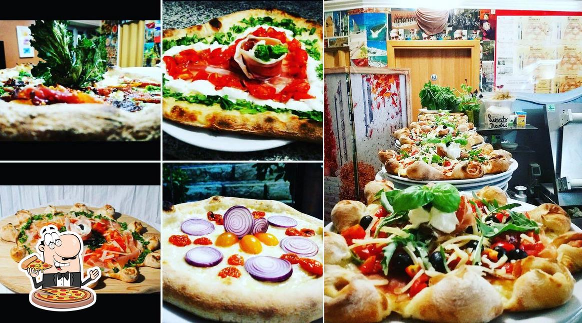 Try out pizza at Mappamondo