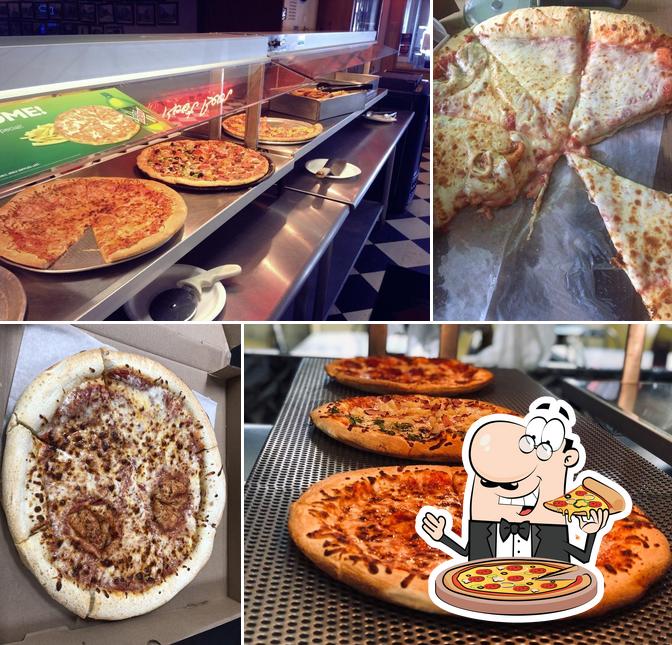 Elige una pizza en T J's Pizza