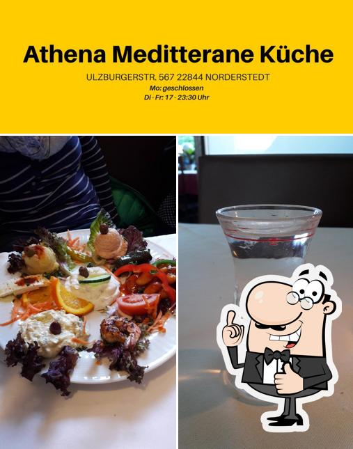 See this picture of Athena "Mediterrane Küche"