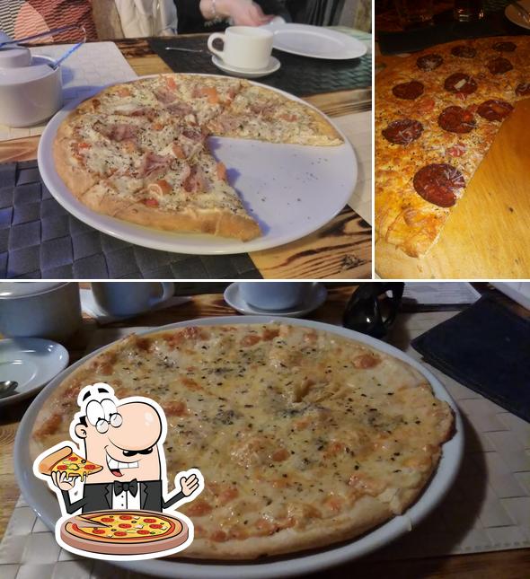Попробуйте пиццу в "Full House Pizza"