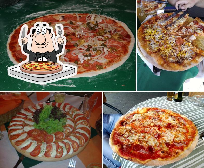 Probiert eine Pizza bei Pizzeria & Pub Taverna Sever