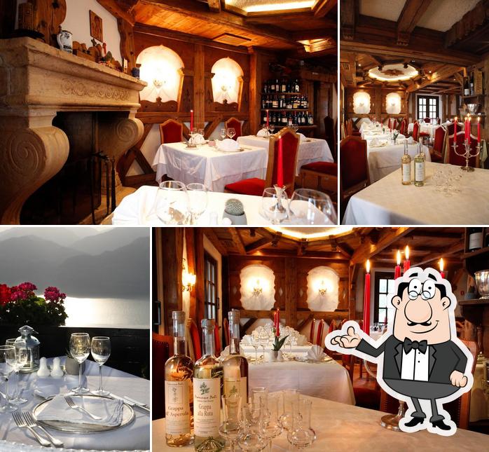 Gli interni di La Stüa Restaurant - Garda Lake Collection