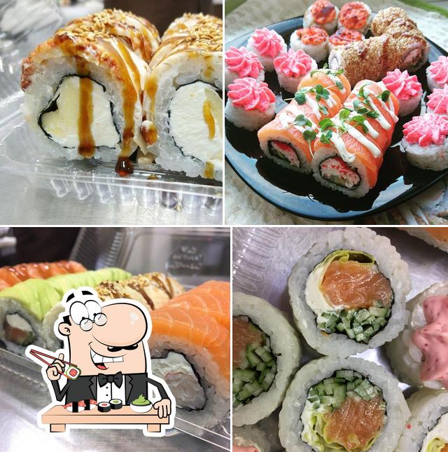 Les sushi sont disponibles à Сушикульт