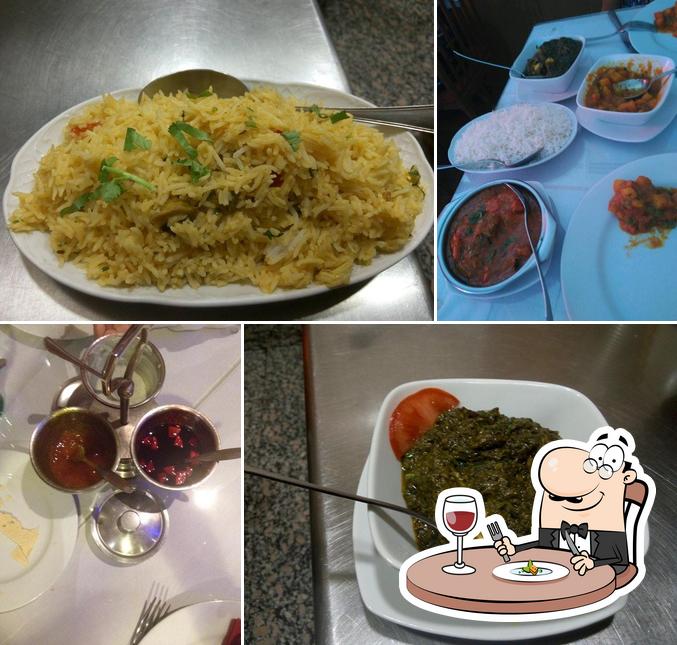 Meals at Taj Mahal indian restaurante cordoba