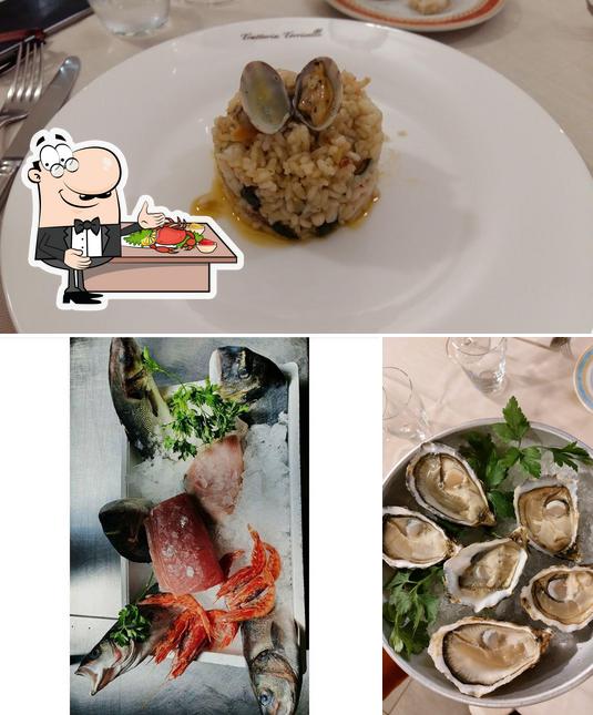 Get seafood at Trattoria Torricelli