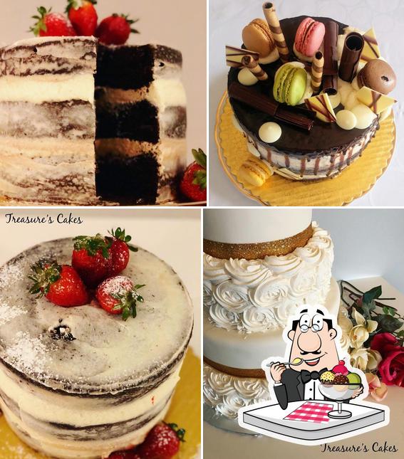 "Treasure's Cakes" представляет гостям широкий выбор десертов