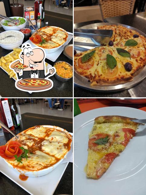 Consiga pizza no Tropicalia Restaurante e Pizzaria