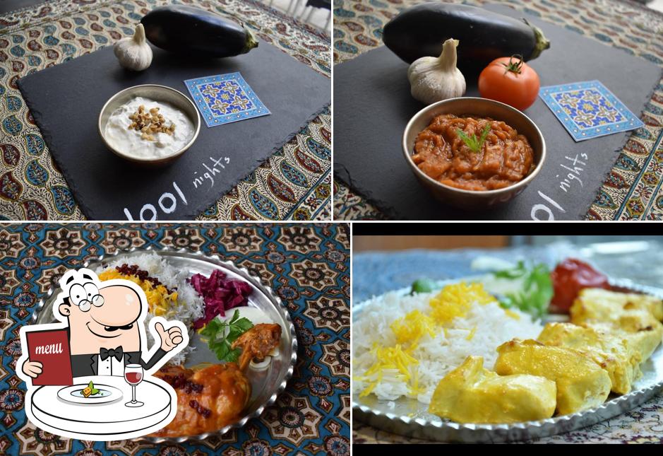 Еда в "1001 Nights Iranian Restaurant"