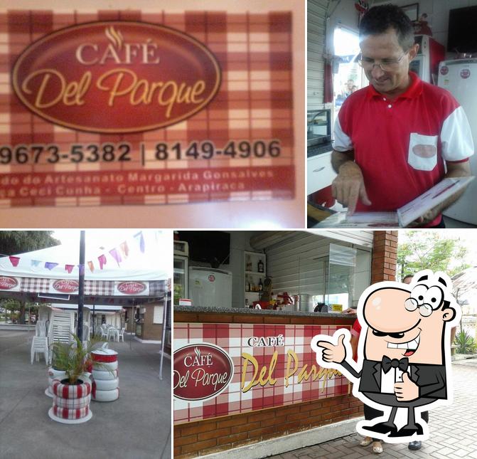 Here's a picture of Café Del Parque