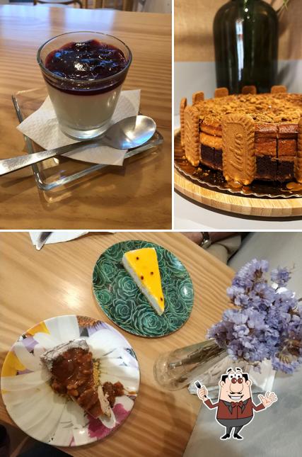 A foto do Cheesecake Story’s comida e interior
