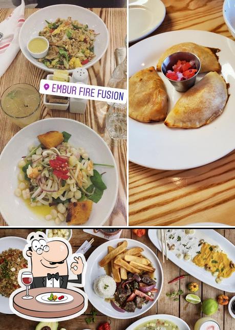Еда в "Embur Fire Fusion"