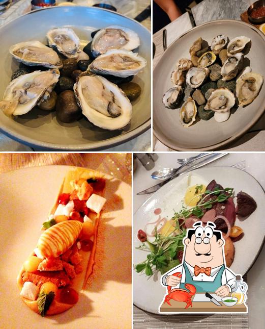 Try out seafood at Hawksworth Restaurant
