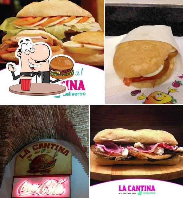 Prova un hamburger a La Cantina