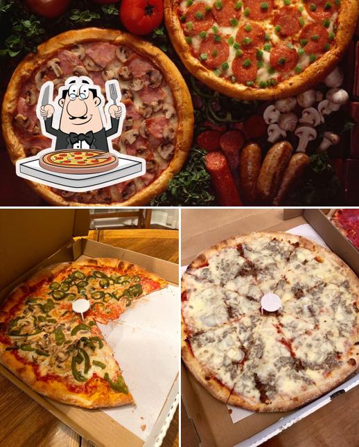Pick pizza at Pine Hill Pizza And Grill