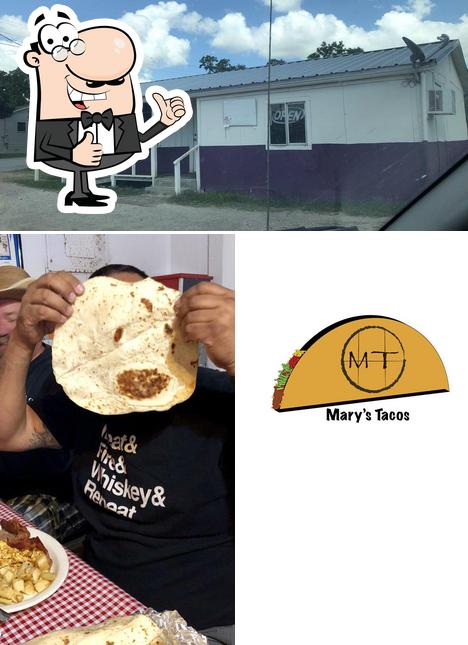Look at this image of Mary's Tacos