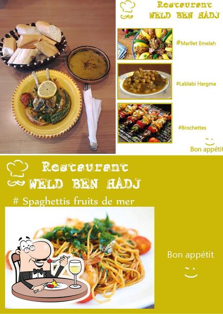 Comida en Restaurant Weld ben Hadj