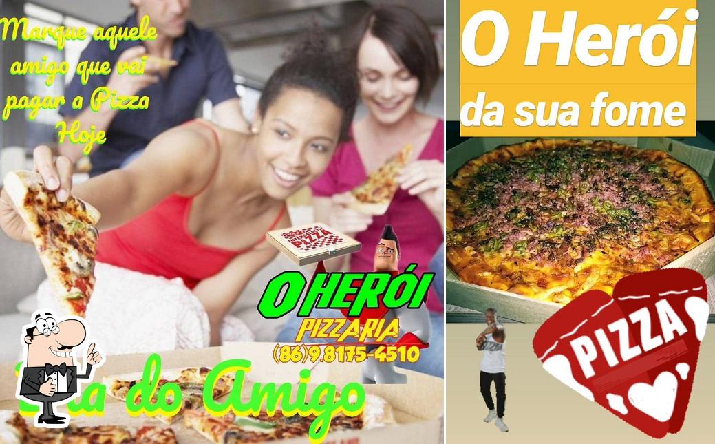 Это снимок ресторана "Pizzaria O Herói"