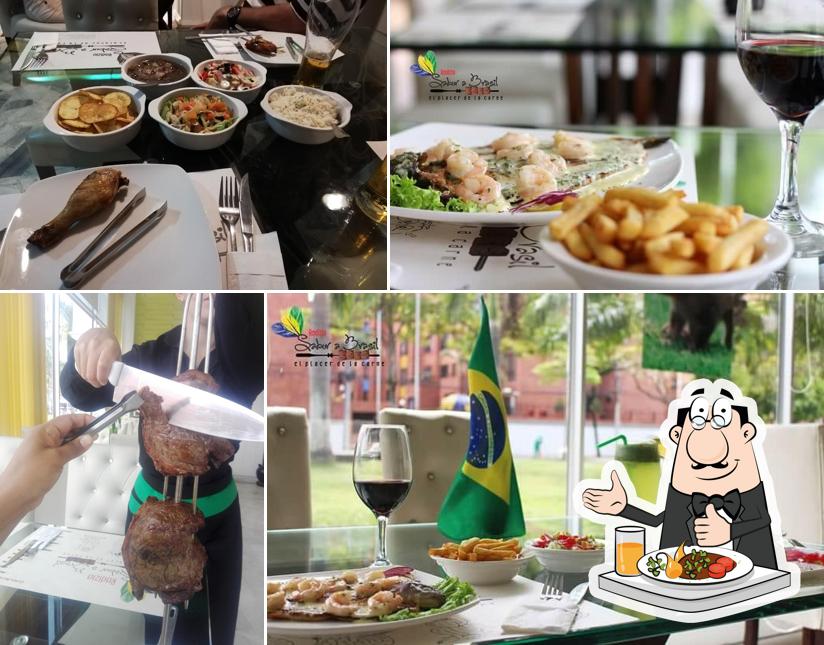 Food at Rodizio Sabor a Brasil