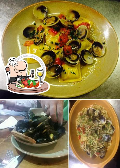 Order seafood at Sapori D' Italia - Meatballs Master