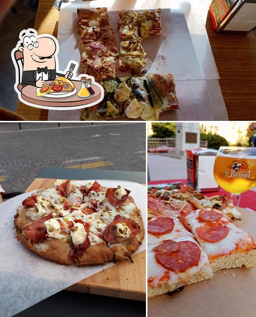 Try out pizza at La Pizza di Paolo&Rosetta
