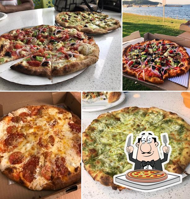 Get pizza at Pictured Rocks Pizza