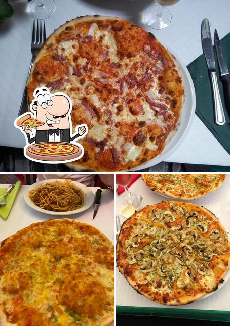 Choisissez des pizzas à Restaurant Rimini