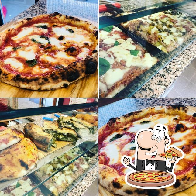 A Pizzeria Sapor'è, puoi ordinare una bella pizza