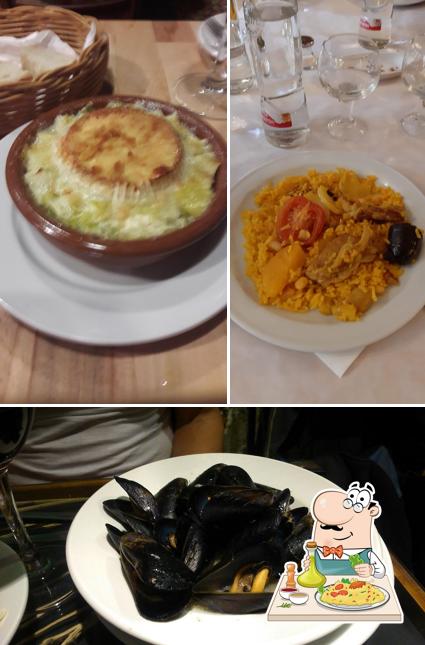 Еда в "La Caragola"