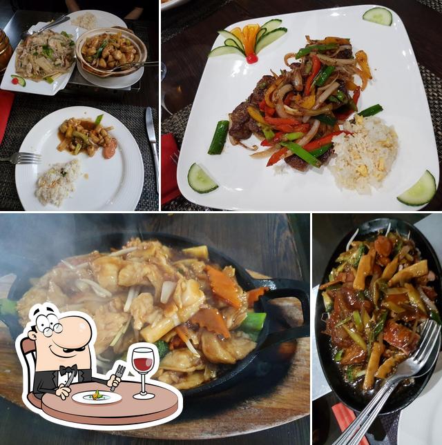 Food at Restaurant Cuisine d'Asie