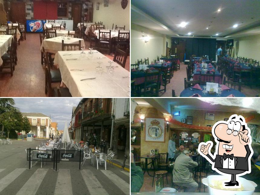 The interior of Restaurante Casa Goyo