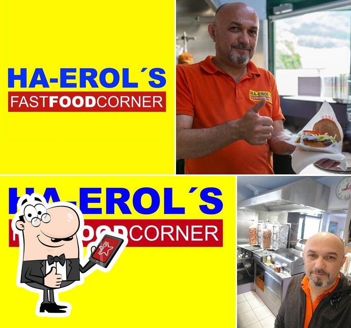 Here's a picture of Ha-Erol's Fastfood Corner